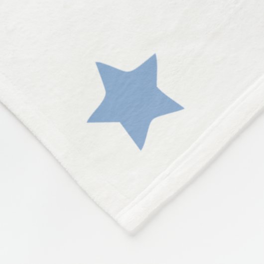 Couverture Polaire Bébé mignon éléphant garçon  (Coin)