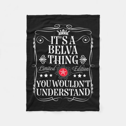 Couverture Polaire Bebe Nommer C'est une Bebe chose que vous ne compr (Devant)