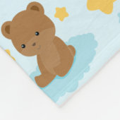 Couverture Polaire Bébé peu de crèche d'ours (Coin)
