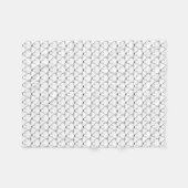 Couverture Polaire Bébé Polar Ours Blanche Ours Art Fleece Blanket (Devant (Horizontal))