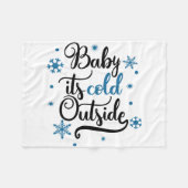 Couverture Polaire bébé son froid dehors (Devant (Horizontal))