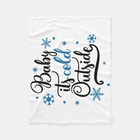 Couverture Polaire bébé son froid dehors (Devant)