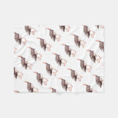 Couverture Polaire Bébé sur la cigogne (Devant (Horizontal))