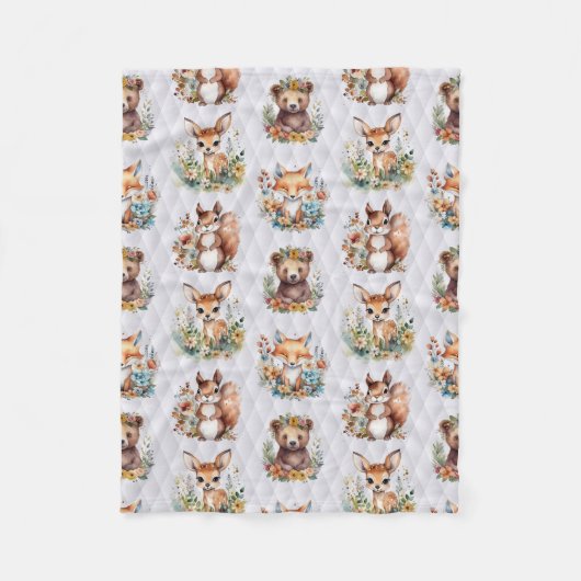 Couverture Polaire Bébés de bois (Devant)