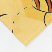 Couverture Polaire Bee Buzzing Honey Bees mignonne (Coin)