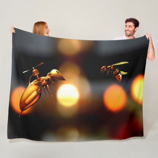 Couverture Polaire BEE et ROBOT BEE (En situation)