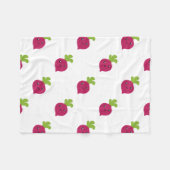 Couverture Polaire Beète Cute Kawaii (Devant (Horizontal))
