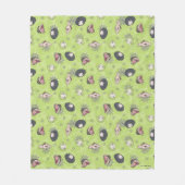 Couverture Polaire Beetlejuice | Cute Chibi Toss Pattern (Devant)