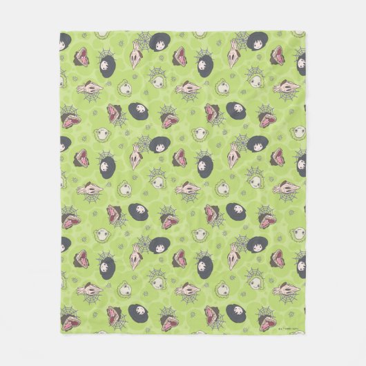 Couverture Polaire Beetlejuice | Cute Chibi Toss Pattern (Devant)