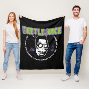 Couverture Polaire Beetlejus Harry le Hunter Tête rétrécie