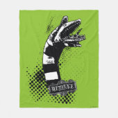 Couverture Polaire Beetlejus | Illustration du ver de sable (Devant)