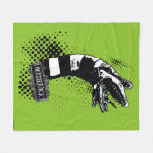 Couverture Polaire Beetlejus | Illustration du ver de sable (Devant (Horizontal))