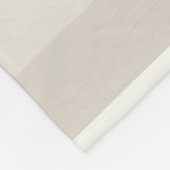 Couverture Polaire Beige Brown rayé Couleurs tendance Modèle moderne (Coin)