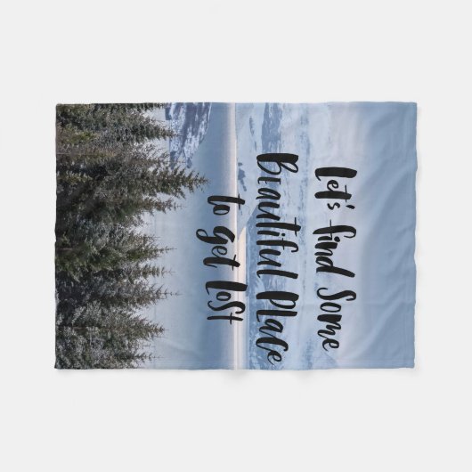 Couverture Polaire Bel endroit (Devant (Horizontal))