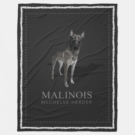 Couverture Polaire Belge Malinois - berger belge - Mechelaar (Devant)