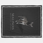 Couverture Polaire Belge Malinois - berger belge - Mechelaar (Devant (Horizontal))