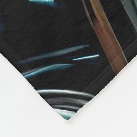 Couverture Polaire Belgian Shepherd conduite vélo St. Patrick's Day (Coin)