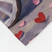 Couverture Polaire Belgian Shepherd Dog Valentine's Day (Coin)