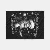 Couverture Polaire Believe In The Magic Of Christmas, Funny Christmas (Devant (Horizontal))