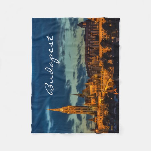 Couverture Polaire Belle Budapest (Devant)