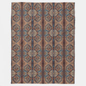 Couverture Polaire Belle collection de vieux Motifs persans tendance (Devant)