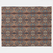 Couverture Polaire Belle collection de vieux Motifs persans tendance (Devant (Horizontal))