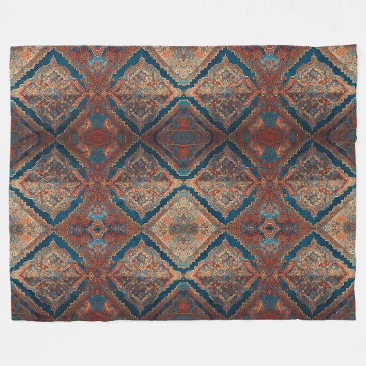 Couverture Polaire Belle collection Perse ancienne Motif moderne (Devant (Horizontal))