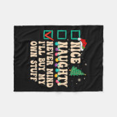 Couverture Polaire Belle coquine, ça ne me dérange pas, je vais achet (Devant (Horizontal))