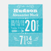 Couverture Polaire Belle Flèche Motif N'Importe Quelle Couleur Couver (Devant)