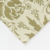 Couverture Polaire Belle florale antique (Coin)