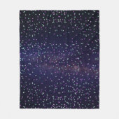 Couverture Polaire Belle galaxie, étoiles (Devant)