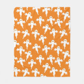 Couverture Polaire Belle Ghost Orange (Devant)