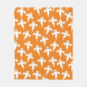 Couverture Polaire Belle Ghost Orange