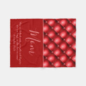 Couverture Polaire Belle maman Rouge (Devant (Horizontal))