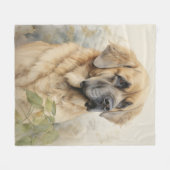 Couverture Polaire Belle Mastiff (Devant (Horizontal))