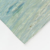 Couverture Polaire Belle mer tropicale avec une plage rocheuse (Coin)