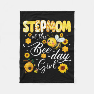 Couverture Polaire Belle-mère de la fille de la fête de l'abeille ann