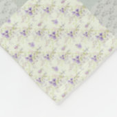 Couverture Polaire Belle patchwork vert doux (Coin)