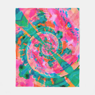 Couverture Polaire belle peinture émotionnelle comme illustration abs