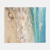 Couverture Polaire Belle Plage (Devant (Horizontal))