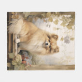 Couverture Polaire Belle Poméranie (Devant (Horizontal))