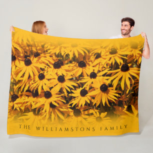 Couverture Polaire Belle Rudbeckia Fulgida / Orange Coneflowlowers