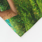 Couverture Polaire Belle sirène d'imaginaire de princesse au coucher (Coin)