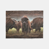 Couverture Polaire Belle Trousse De Buffalo (Devant (Horizontal))