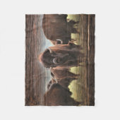 Couverture Polaire Belle Trousse De Buffalo (Devant)