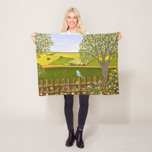 Couverture Polaire Belle Vue (En situation)