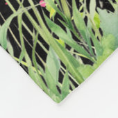 Couverture Polaire Belle vue nocturne d'un cerisier (Coin)