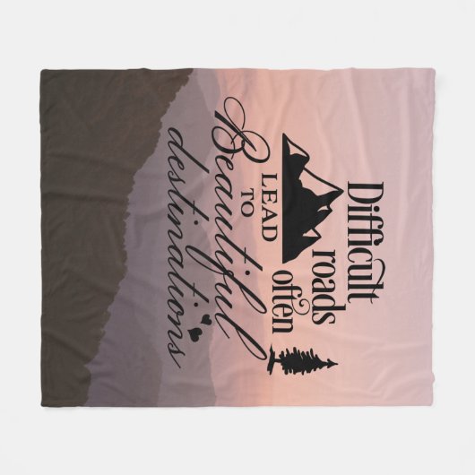 Couverture Polaire Belles Destinations (Devant (Horizontal))