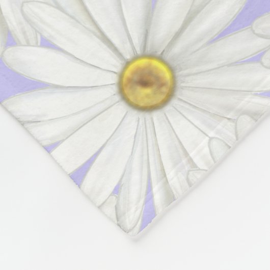 Couverture Polaire Belles Fleurs De Faisée (Coin)