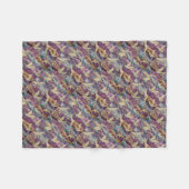 Couverture Polaire Belles grues japonaises (Devant (Horizontal))